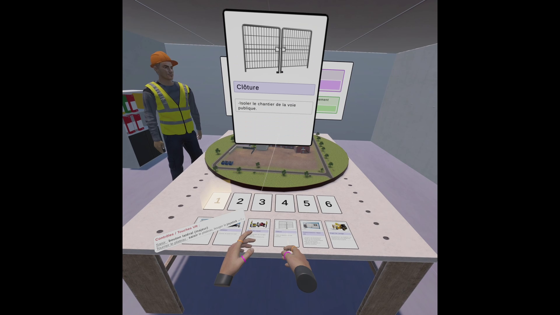 Installation Chantier gameplay 2